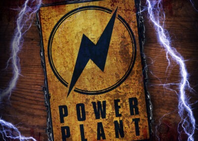 Power Plant logo presentatie